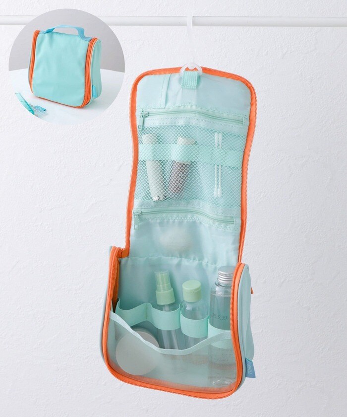 3COINS 吊り下げアメニティポーチ