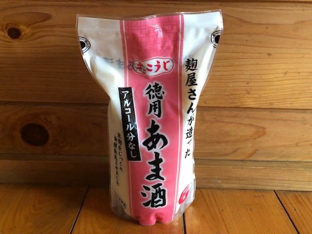 業務スーパー『麹屋さんが造った　徳用あま酒（アルコール分なし）』（筆者撮影）