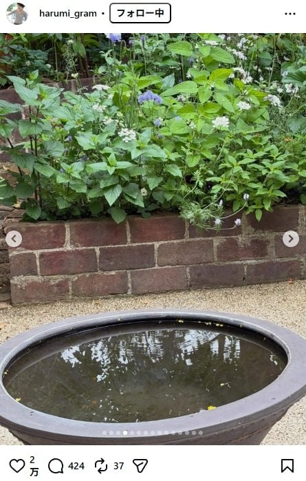 出所：栗原はるみのInstagram（＠harumi_gram） 参照日：2026年4月24日