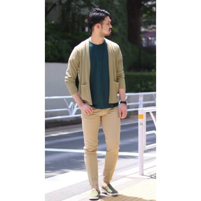 EDIFICE - ワシ×ポリ ラップカーディガン ¥12,960（税込）