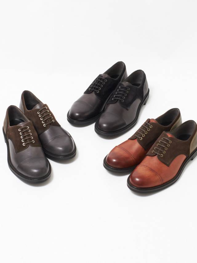 alfredoBANNISTER - 染めヒール切替シューズ ¥30,800（税込）