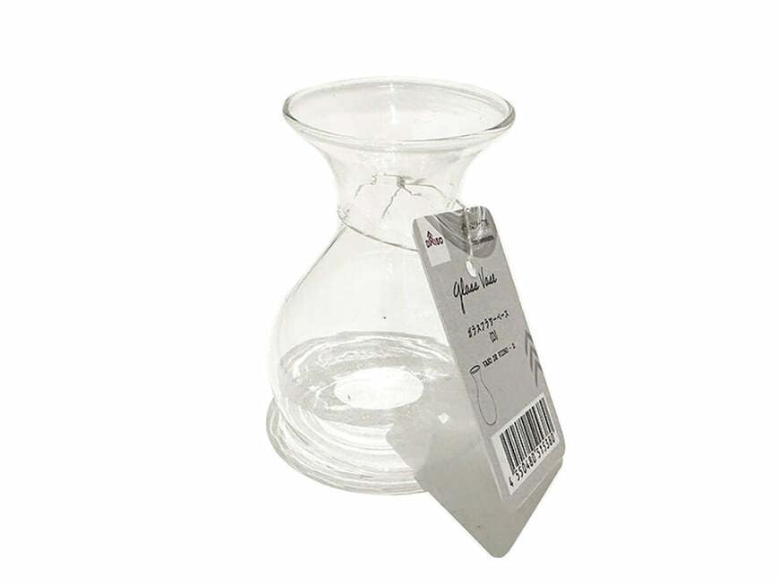 出所：ダイソーネットストア【通販】公式　ガラスフラワーベース（D）