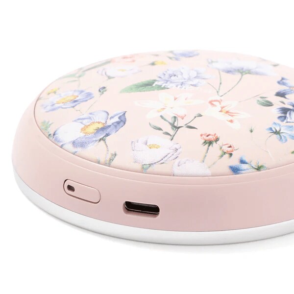 両手で使える充電式カイロ