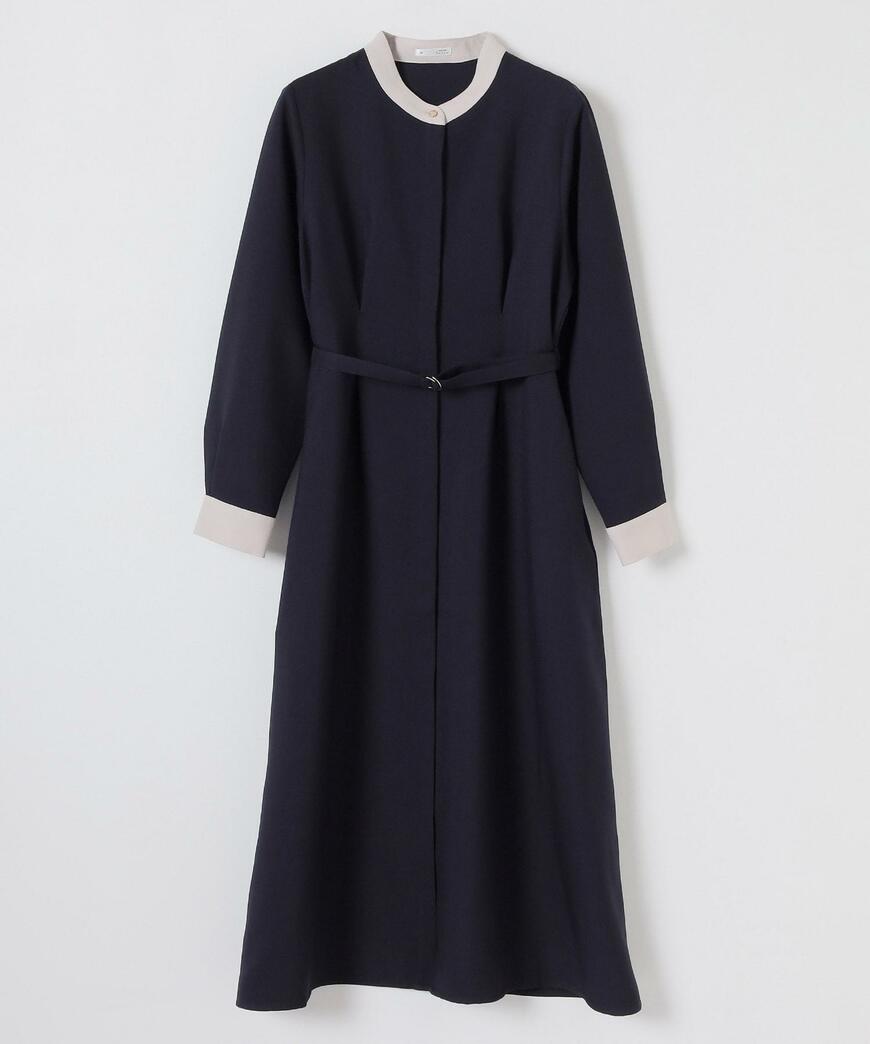 ハニーズ、バンドカラーワンピース画像