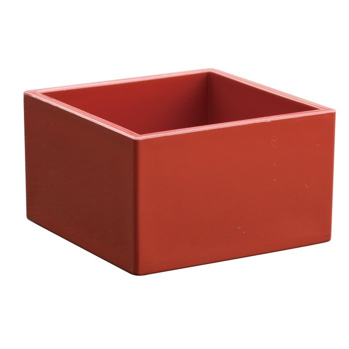 ダイソー公式　一合升 7.5cm 朱