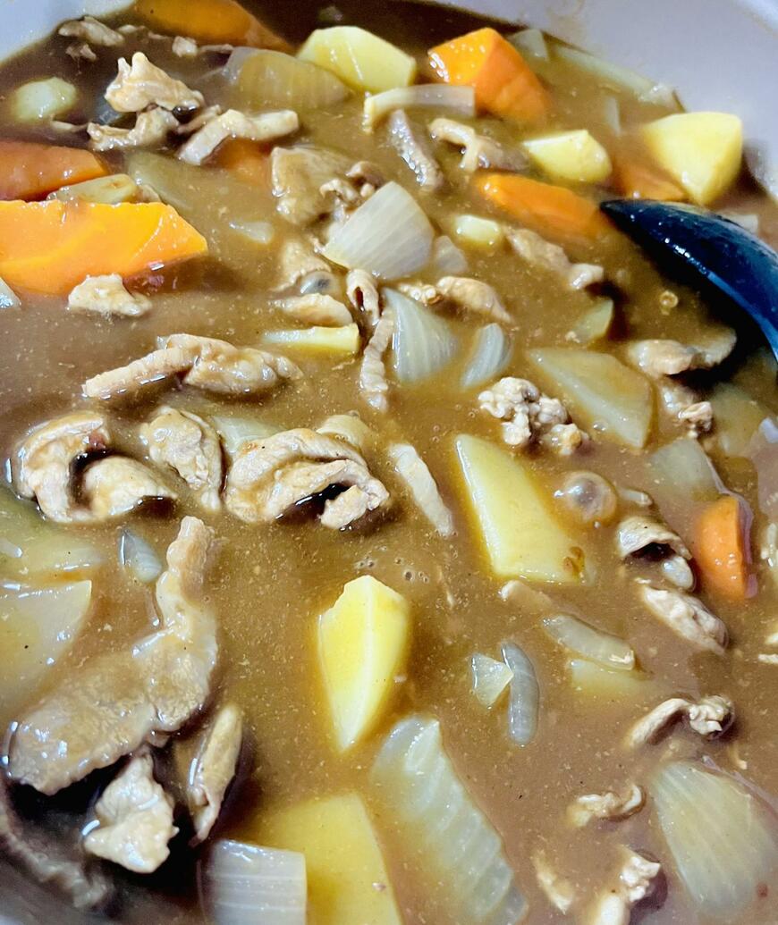 1000円引きの牛肉はカレーに