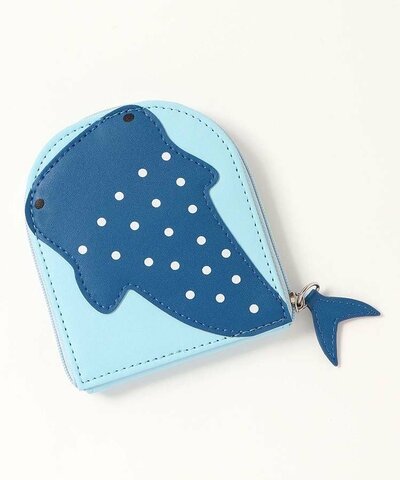 Bleu Bleuet(ブルーブルーエ)ジンベエザメダイカットコインケース商品画像