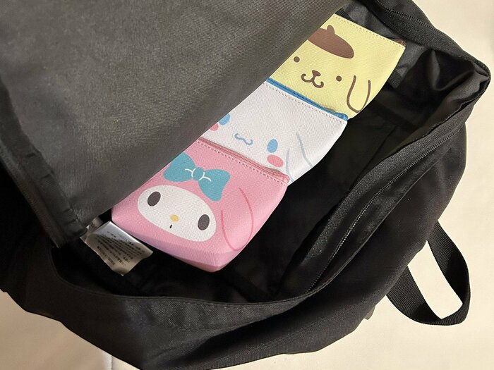 小さいカバンにもすっぽり