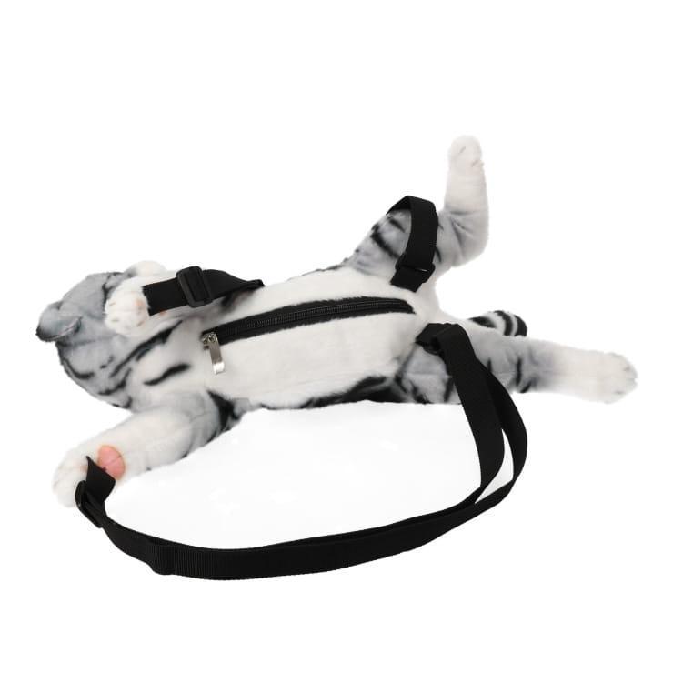 出所：しまむら公式オンラインストア キッズ　ぬいぐるみリュック ネコ（アメショ）