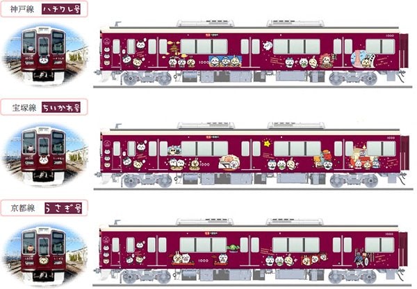 出所：（C）nagano/chiikawa committee （C）Hankyu Corp.