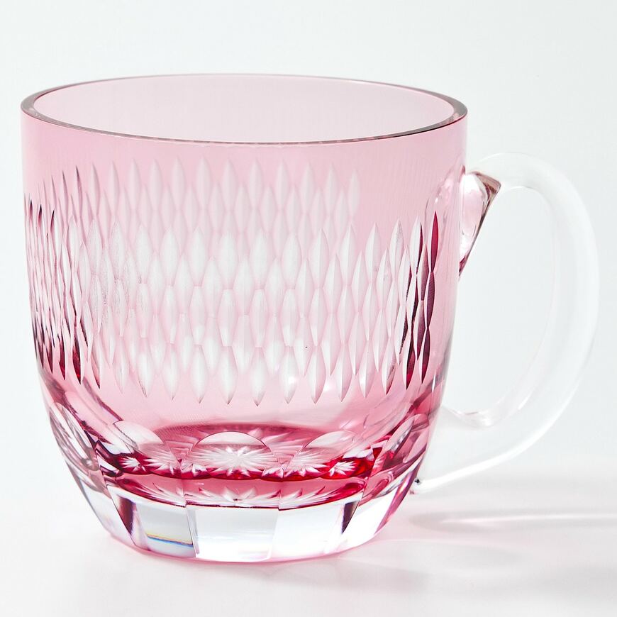 出所：無印良品ネットストア 江戸切子の硝子カップ