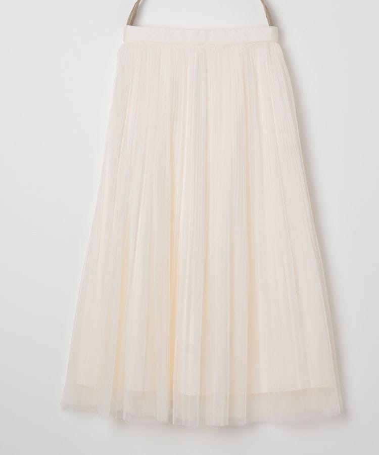 出所：ハニーズ公式通販 チュールプリーツスカート