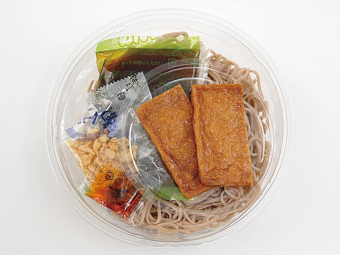 ミニストップの新商品:冷しぶっかけそば(ラー油)