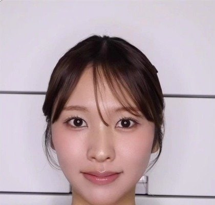 山﨑賢人さん風メイクに変身する前の姿