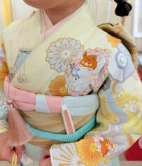 スタジオアリスの七五三で借りた「ポケモンの着物」キャラが自然に溶け込んだデザインに思わず感動