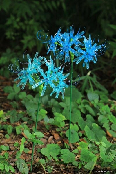 一瞬本物の花に見えます