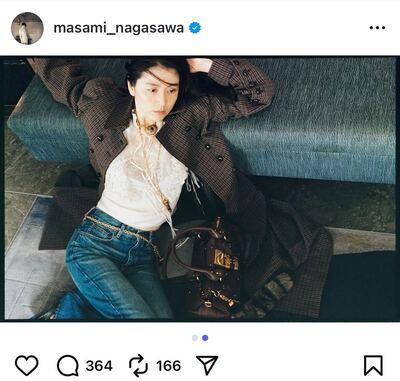 長澤まさみのInstagram投稿