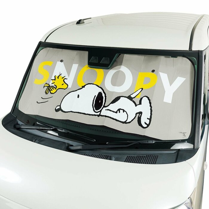 スヌーピーがゆったりと寝そべっている姿を描いた「ねそべりスヌーピー」