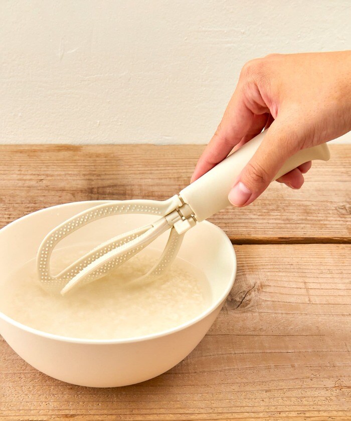 転させるだけで米とぎになる2WAY仕様