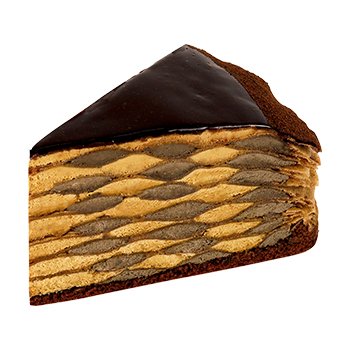 チョコクリームたっぷりの「ブラックミルクレープ」