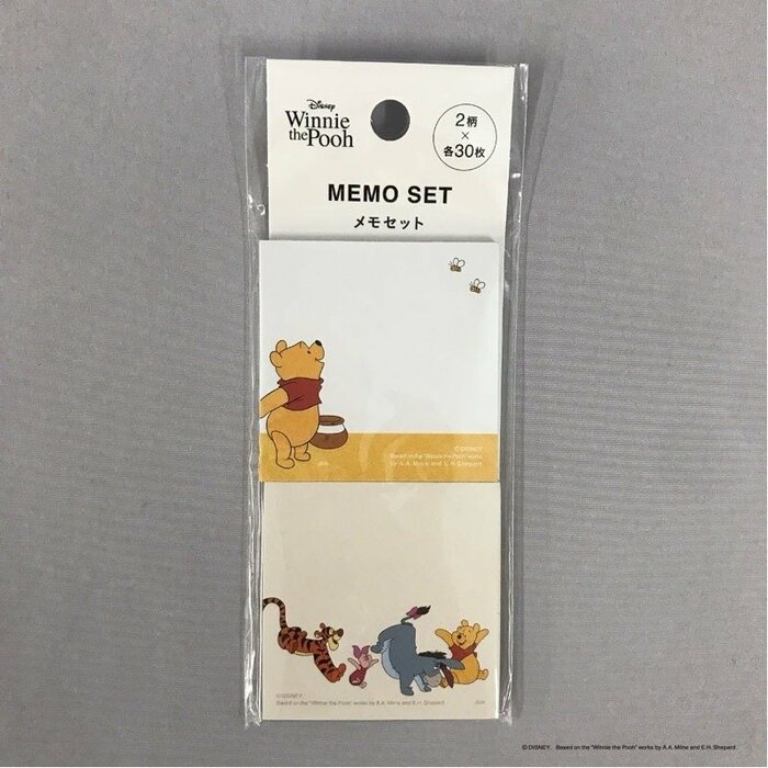 キャンドゥ公式 ディズニー/くまのプーさん メモセット
