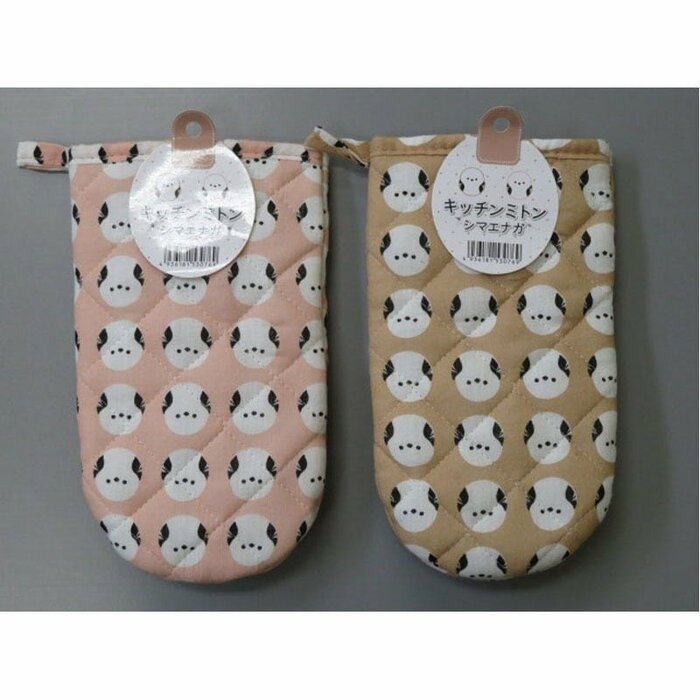 キャンドゥ公式 キッチンミトン シマエナガ
