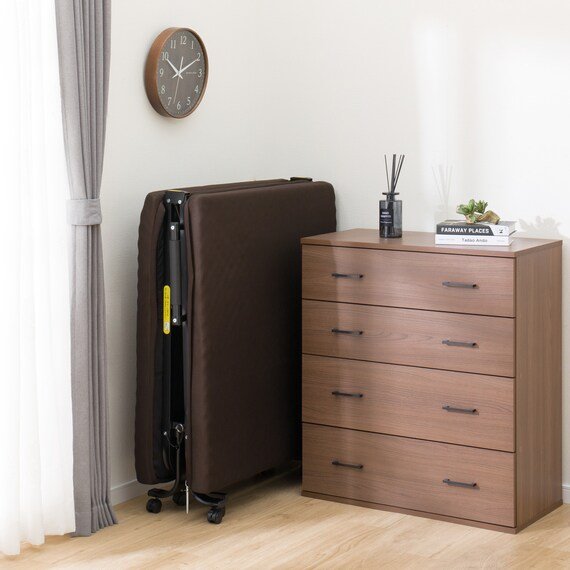 出所：ニトリ公式通販 折りたたみベッド(ダブルメッシュ3 BR)