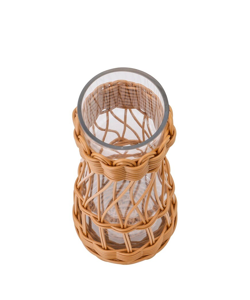 出所：パルグループ公式ファッション通販サイト 3COINS 【花のある暮らし】PPラタン巻きベース