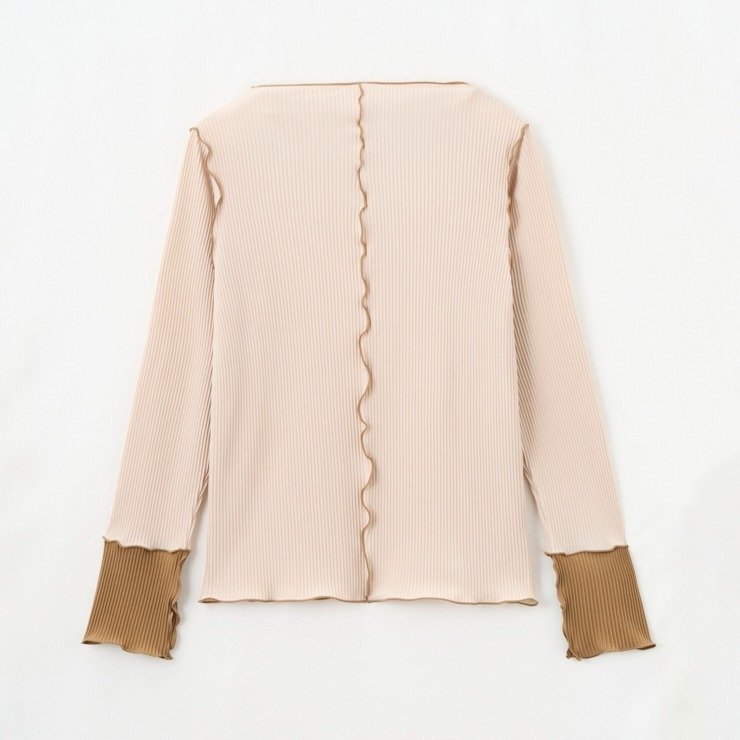 しまむら公式　レディース　プルオーバー（陽）（ベージュ後）