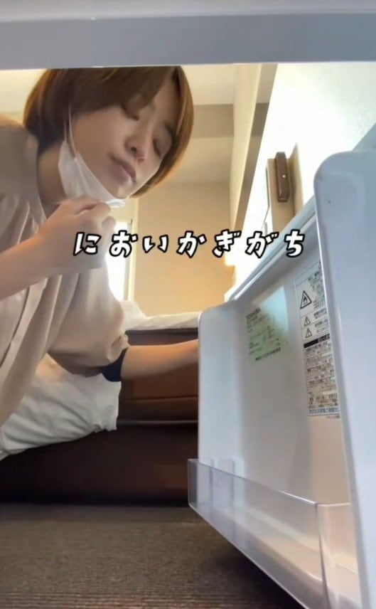 冷蔵庫の匂いをかぎがち