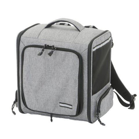コメリ公式 Petami ケージにもなるペットリュック 4WAY グレー