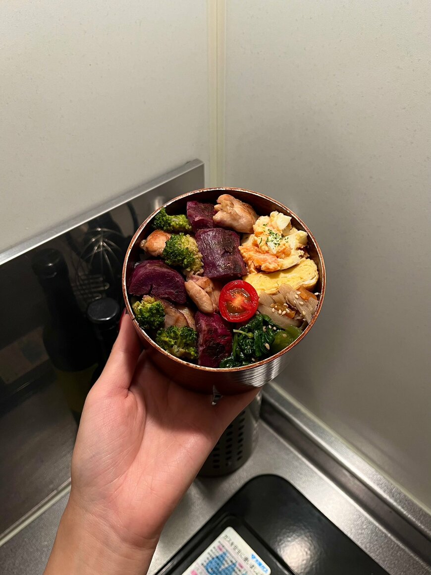 野菜もいっぱいでヘルシー！