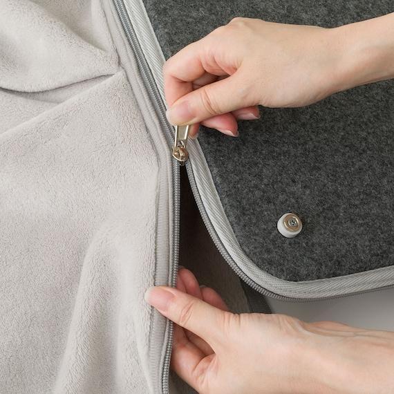 ニトリ、マグネット式 足もとデスクヒーター ひざ掛け付き(HH01)商品画像