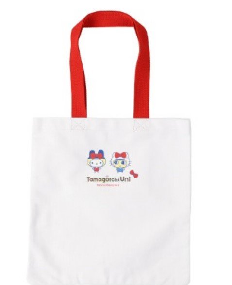 レディース　トートバッグ（たまごっちユニ×サンリオキャラクターズ）