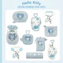 「淡い水色が可愛すぎ♡」天使キティ新作『みずいろエンジェル』ポーチやキーホルダー全10アイテムが尊い