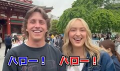 【初来日のアメリカ人カップル】初めての寿司ネタに「ちょっと不安かも...」実食後は「これは絶対食べるべき！」