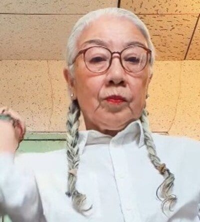 【72歳マダム】「お出かけコーデ」を真似したい！ハーフパンツの使い方が素敵！
