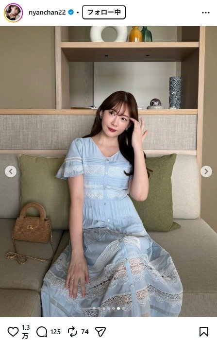 出所：小嶋陽菜のInstagram（＠nyanchan22）　参照日：2026年4月7日