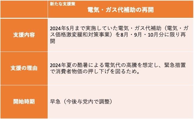 出所：首相官邸「岸田内閣総理大臣記者会見」および経済産業省資源エネルギー庁「電気・ガス価格激変緩和対策事業」をもとに筆者作成