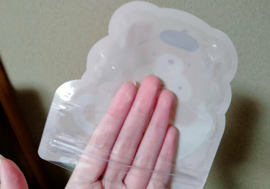 筆者撮影（ダイソー、ダイカットフィルムチャック袋 5P）