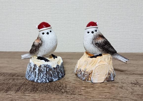 出所：筆者撮影（キャンドゥ、リトルフレンド シマエナガ クリスマスバージョン）