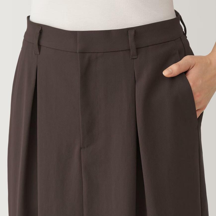 出所：無印良品公式　婦人　撥水　ストレートスカート