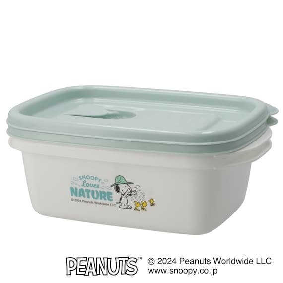 ニトリデコホーム公式 【デコホーム商品】スヌーピー フラップ付コンテナー610ml(610mL 2個セット)