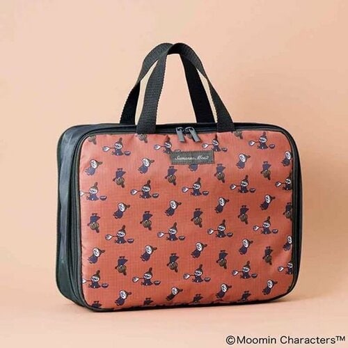 ムーミン×サマンサ モスモス 閉めるだけでスリムになる衣類圧縮ケース