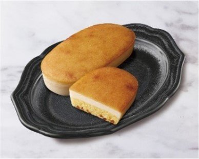ローソンの新商品:Uchi Café むぎゅ濃チーズケーキ