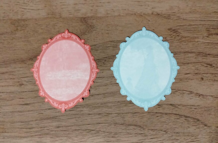 筆者撮影（セリア、メッセージカード モネ）