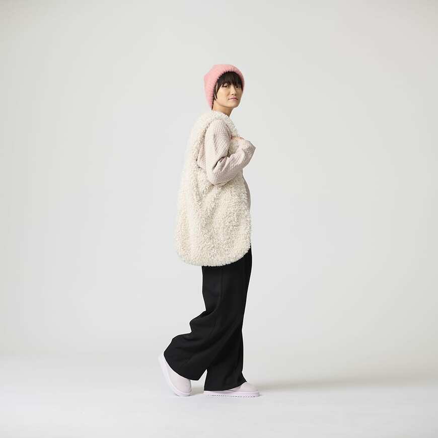 出所：ワークマン公式　レディースムートン風ブーツノベル