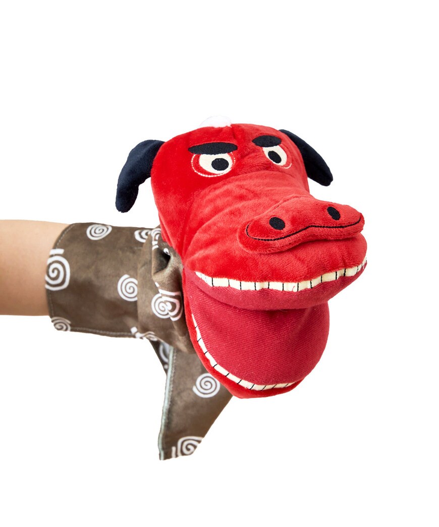 出所：パルグループ公式ファッション通販サイト 3COINS 【こどものお正月】獅子舞パペット