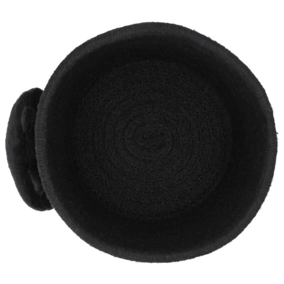 出所：ニトリ公式通販ニトリネット バスケット18cm　(ブラック デコネコ DH25)