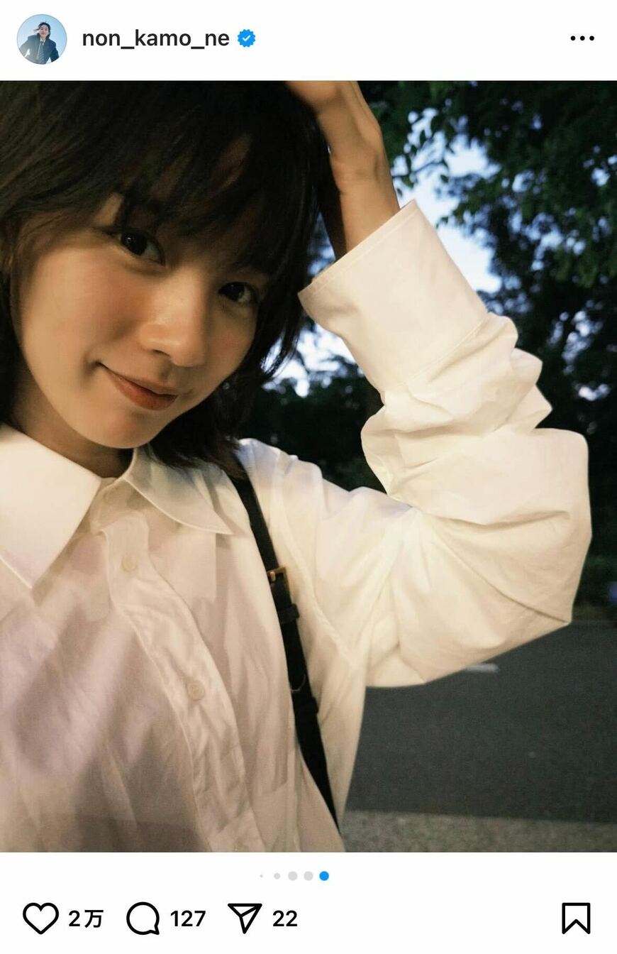 出所：のんのInstagram（＠non_kamo_ne）参照日：2025年7月3日